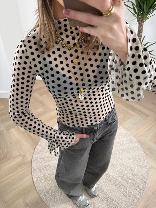 Mesh top polkadot - Project 35