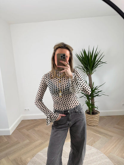 Mesh top polkadot - Project 35