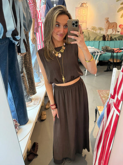 Mila set rok en top choco - Project 35