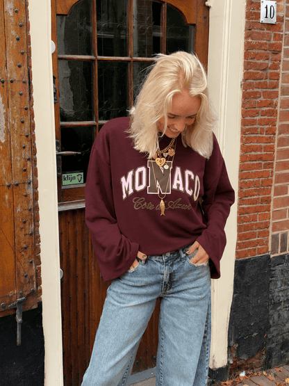 Monaco longsleeve burgundy - Project 35