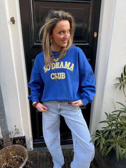 No drama sweater kobalt - Project 35