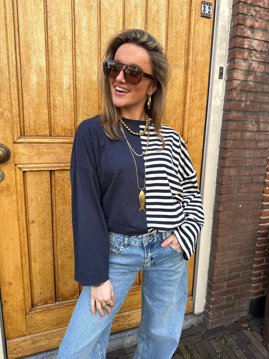 Noé half striped longsleeve - Project 35