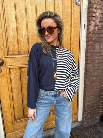 Noé half striped longsleeve - Project 35