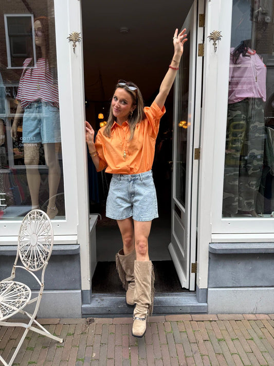 Noortje blouse oranje - Project 35