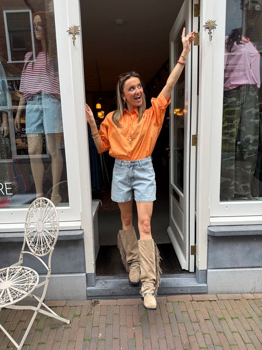 Noortje blouse oranje - Project 35