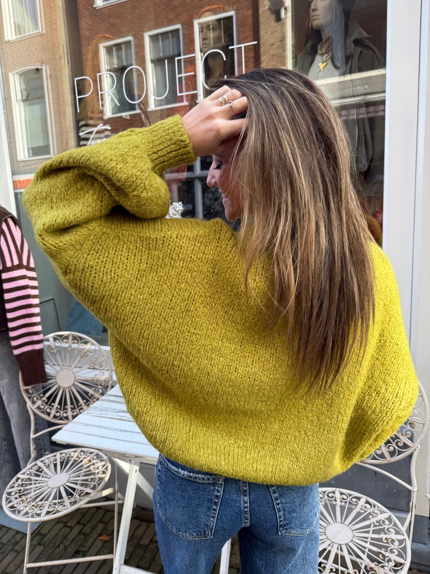 Nova knit autumn green - Project 35