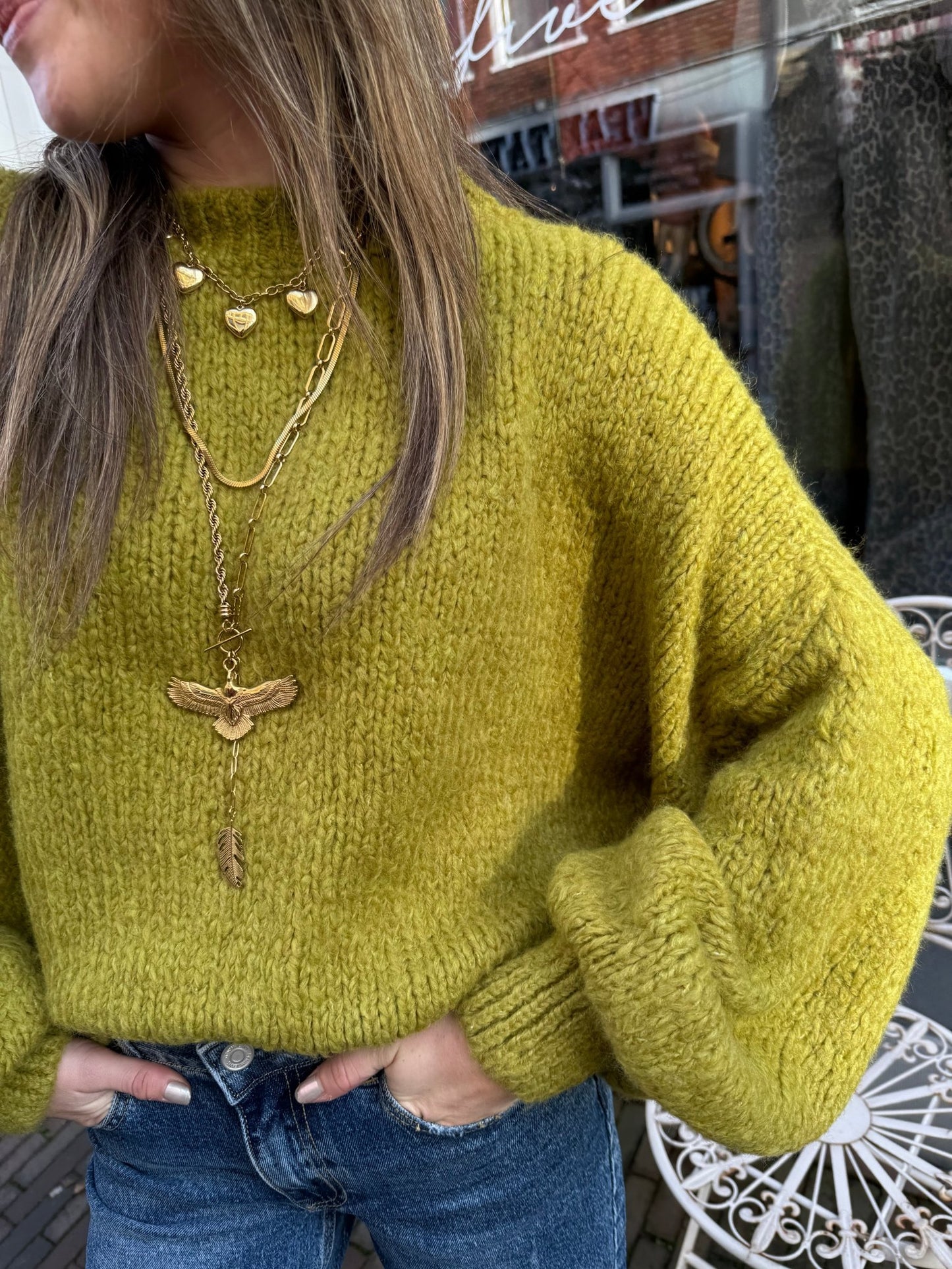 Nova knit autumn green - Project 35