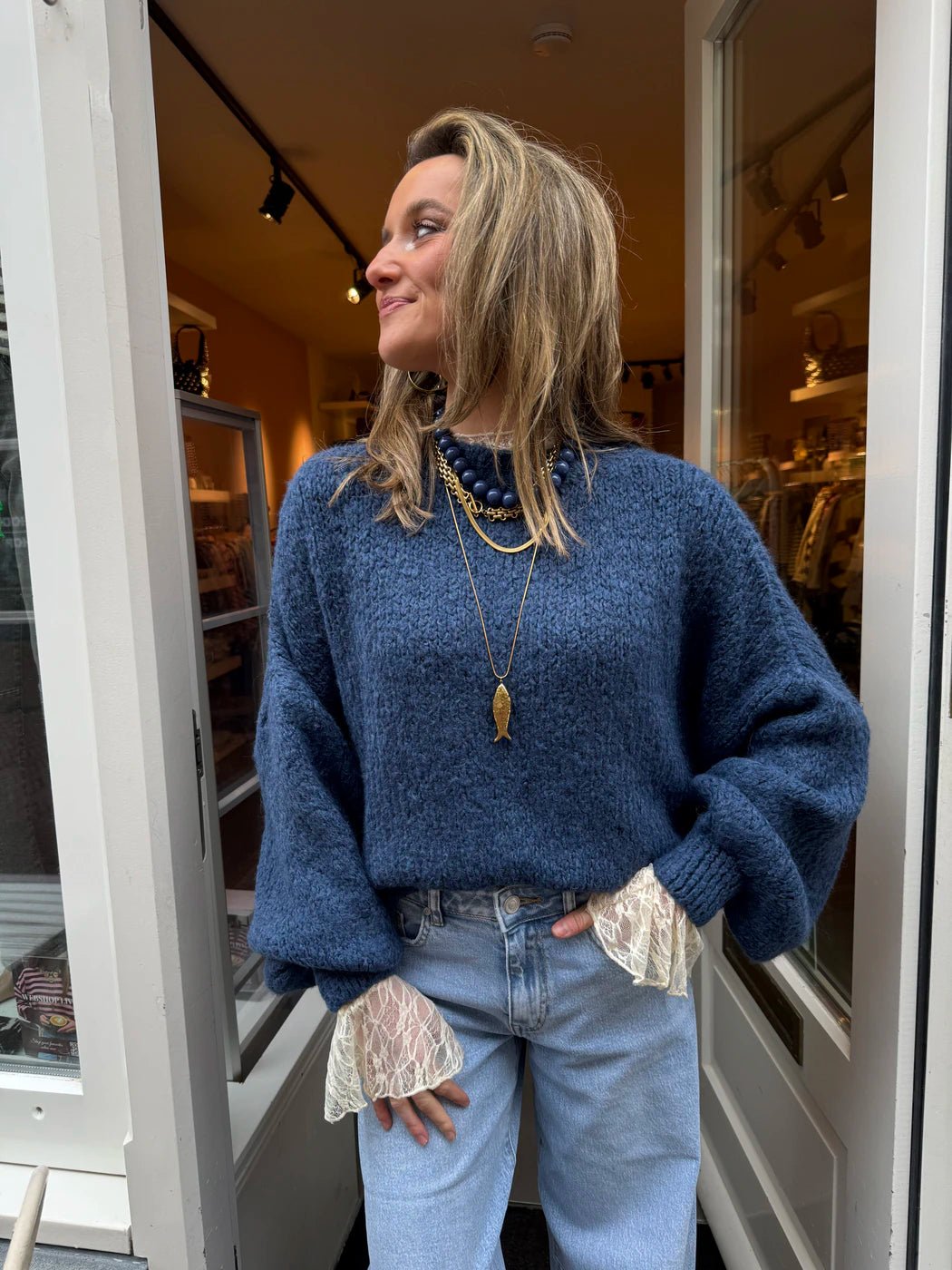 Nova knit blue - Project 35