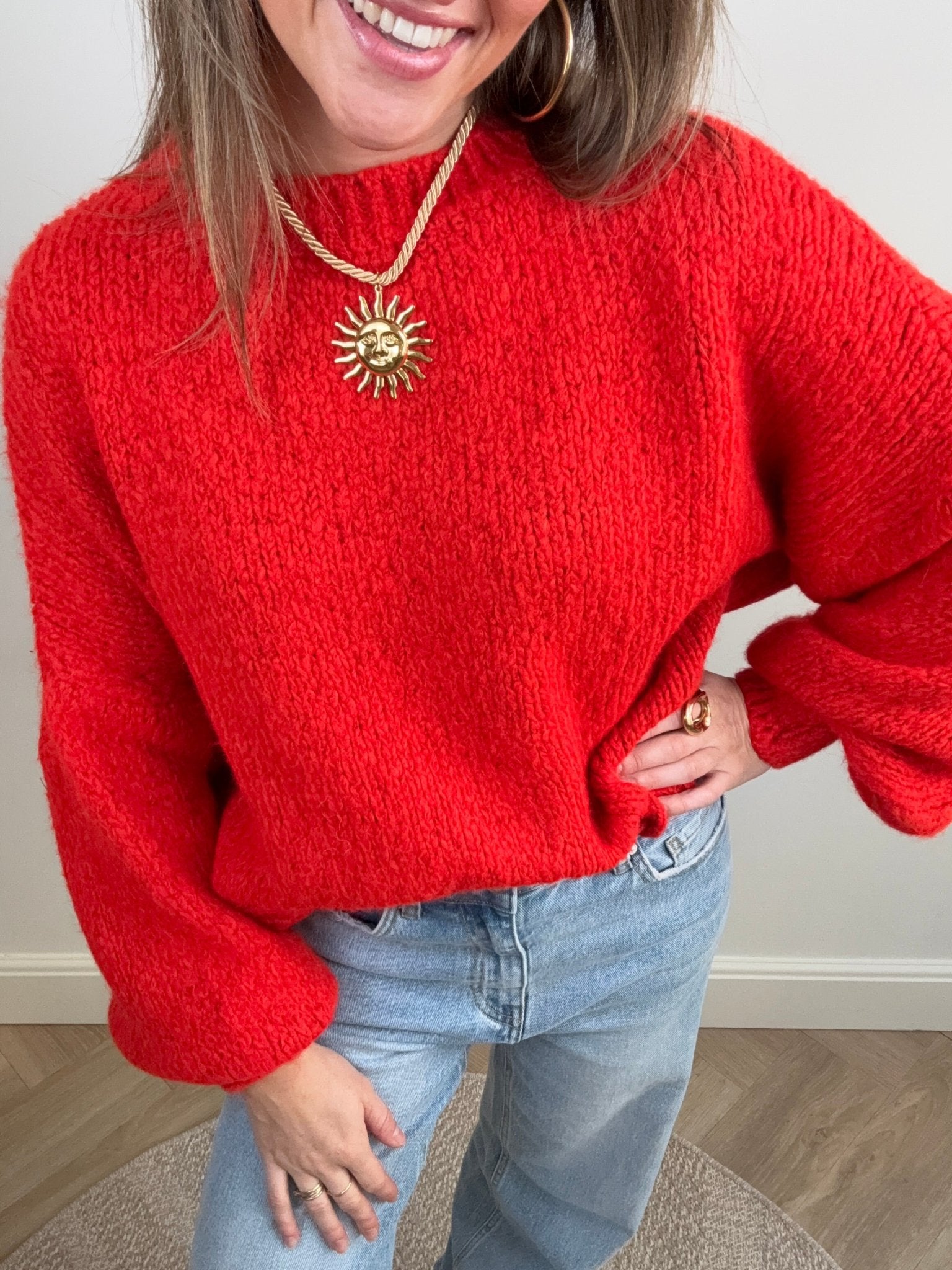 Nova knit bright red - Project 35