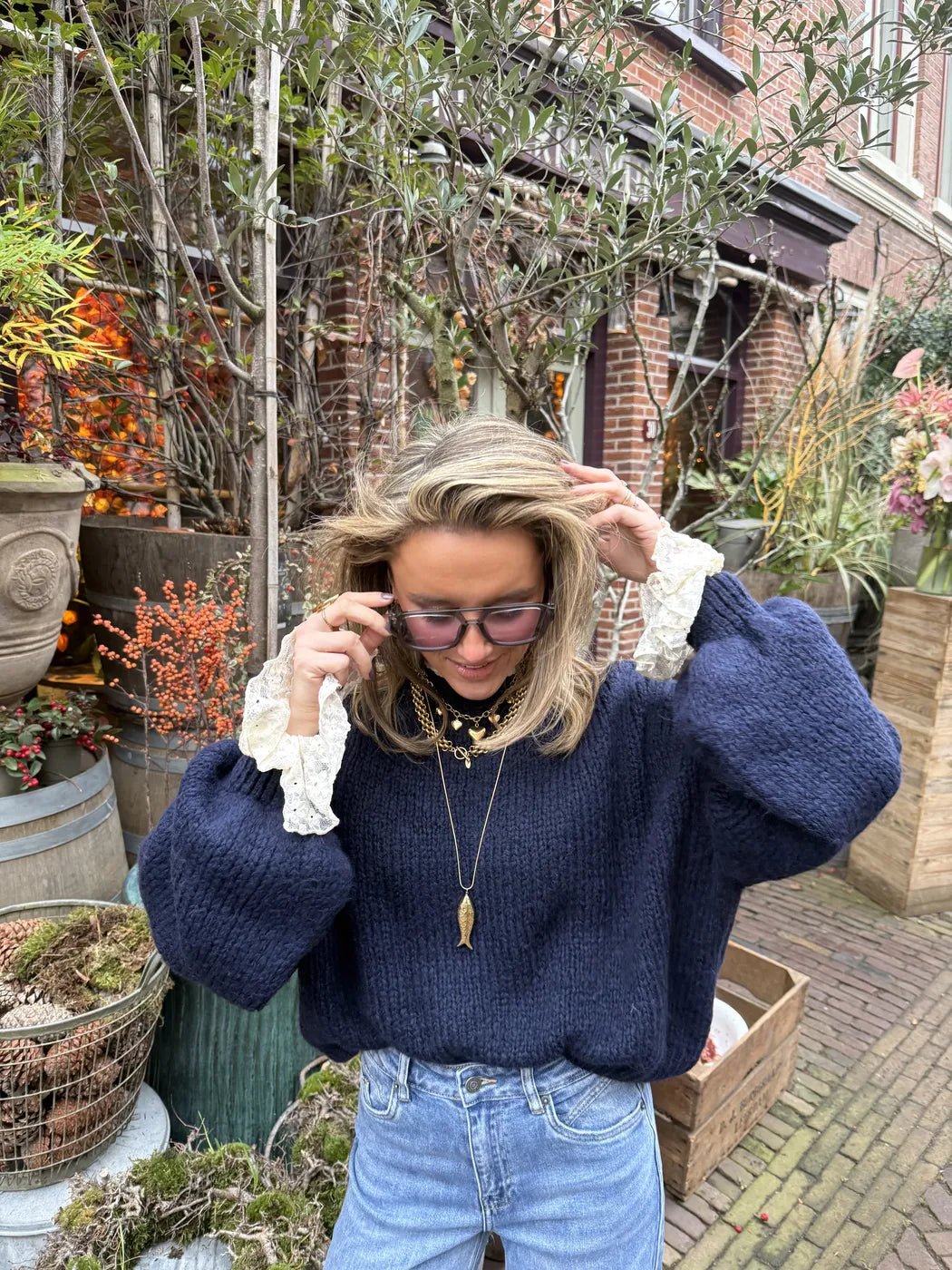 Nova knit navy - Project 35