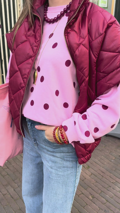 Coco bodywarmer cherry
