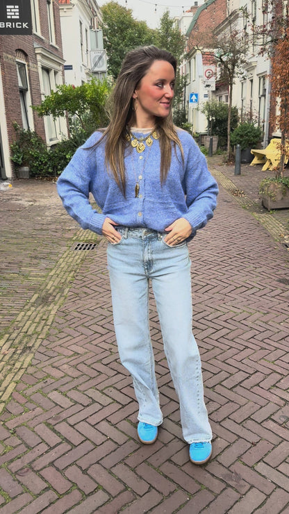 Gigi cardigan cobalt blue