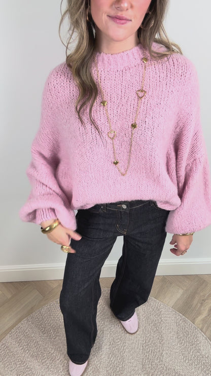 Nova knit light pink