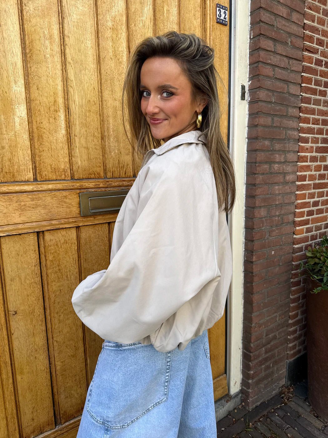 Riva bomber beige - Project 35