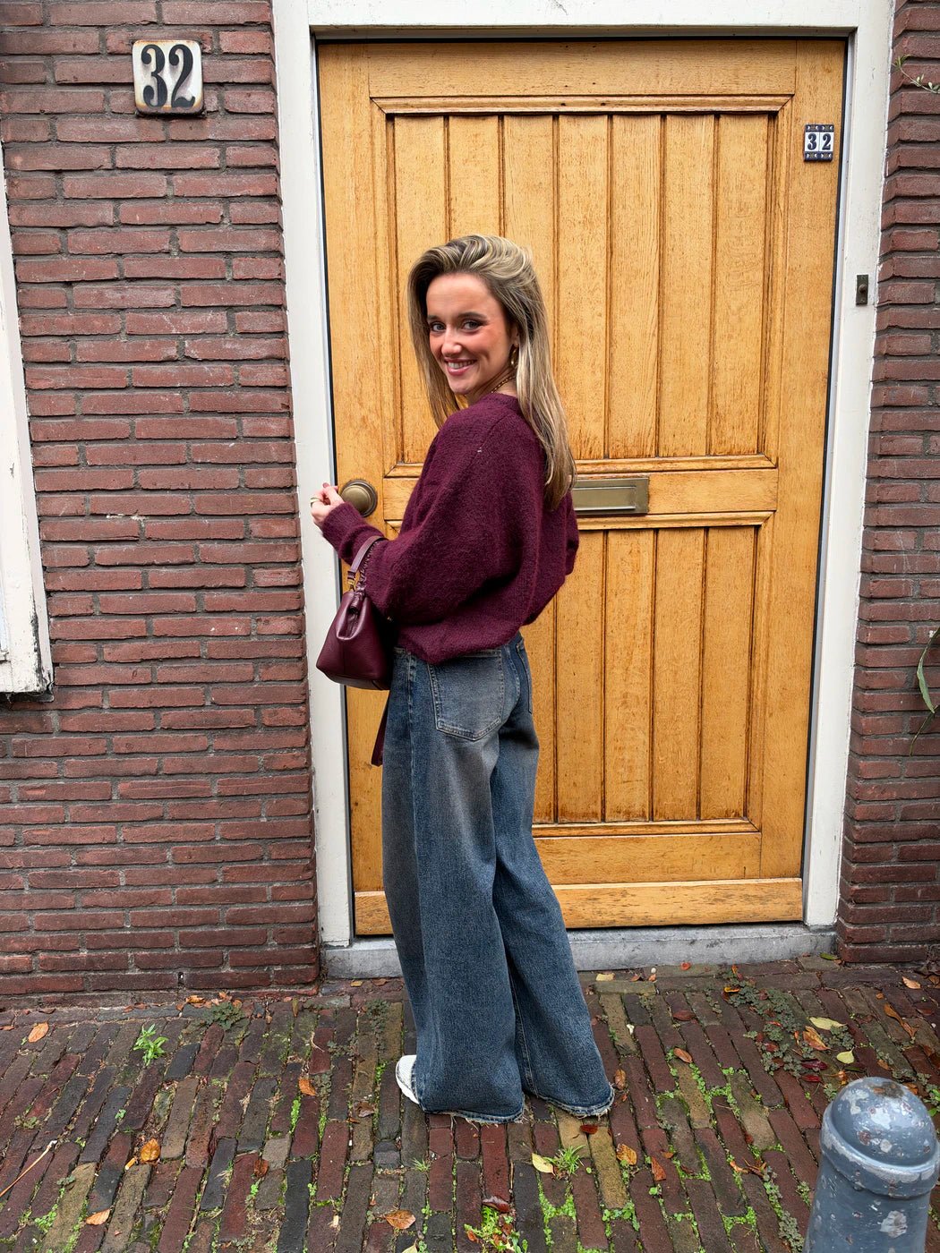 Sandy wide leg jeans dirty blue - Project 35
