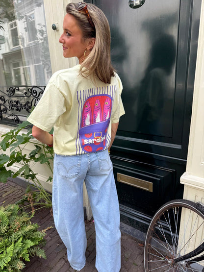 'Sardine' tee butter yellow - Project 35