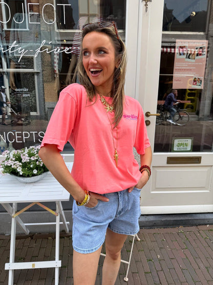 'Sardine' tee coral - Project 35