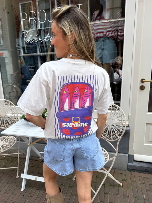 'Sardine' tee white - Project 35
