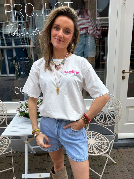 'Sardine' tee white - Project 35