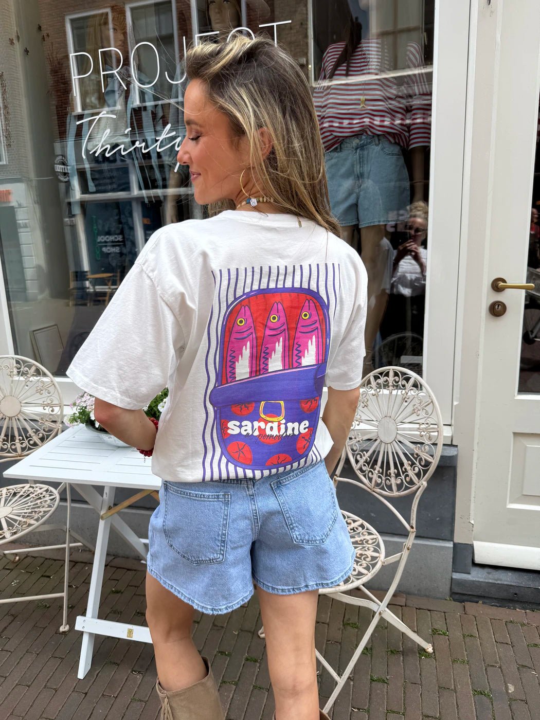 'Sardine' tee white - Project 35