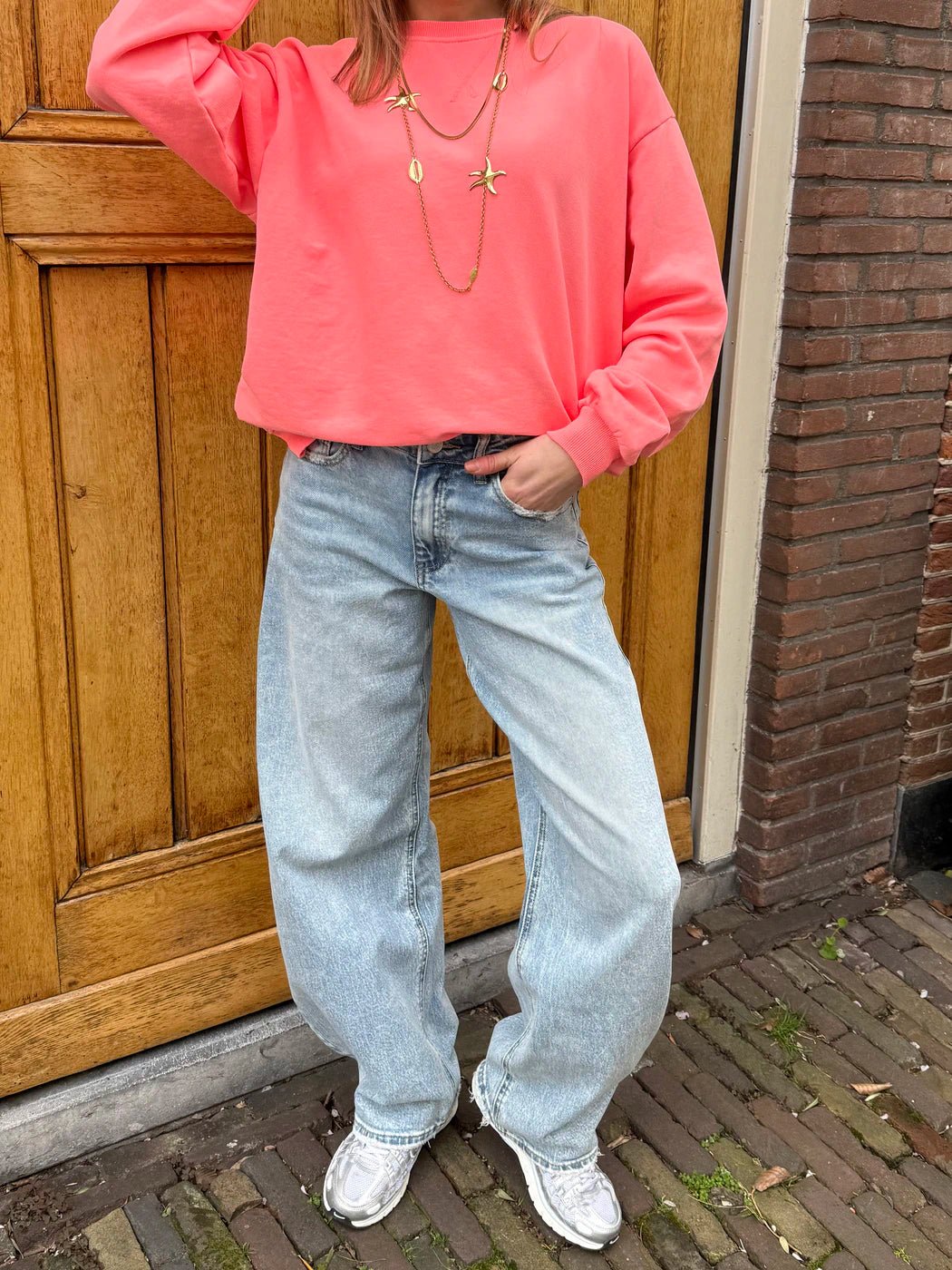 Senna barrel jeans blue - Project 35