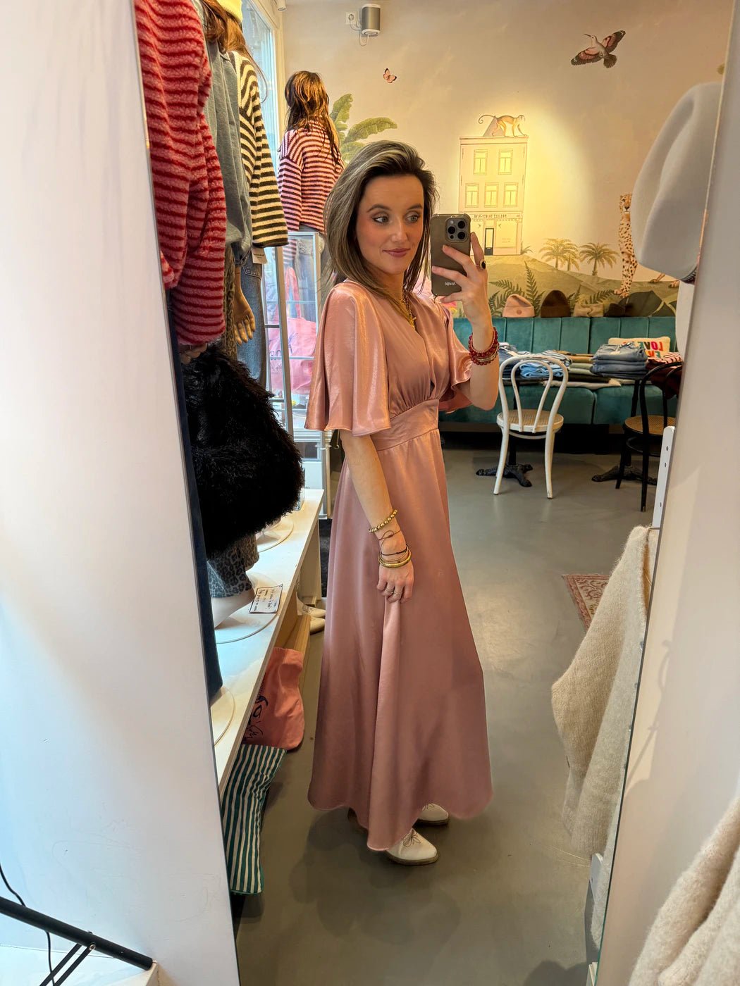 Serena dress dusty pink - Project 35