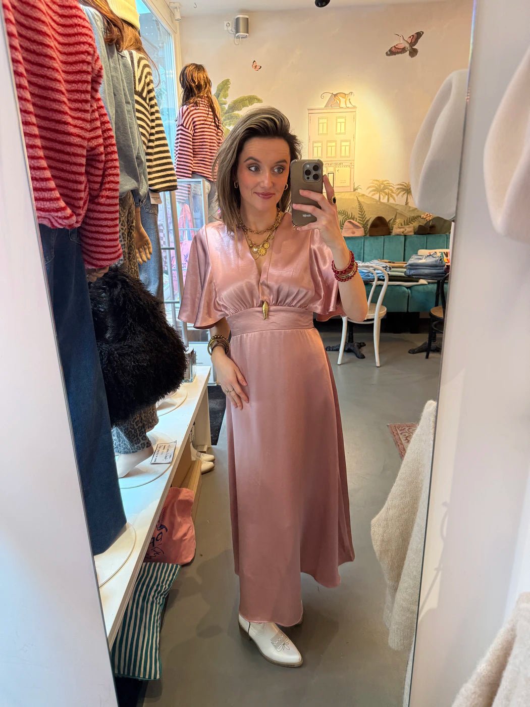 Serena dress dusty pink - Project 35