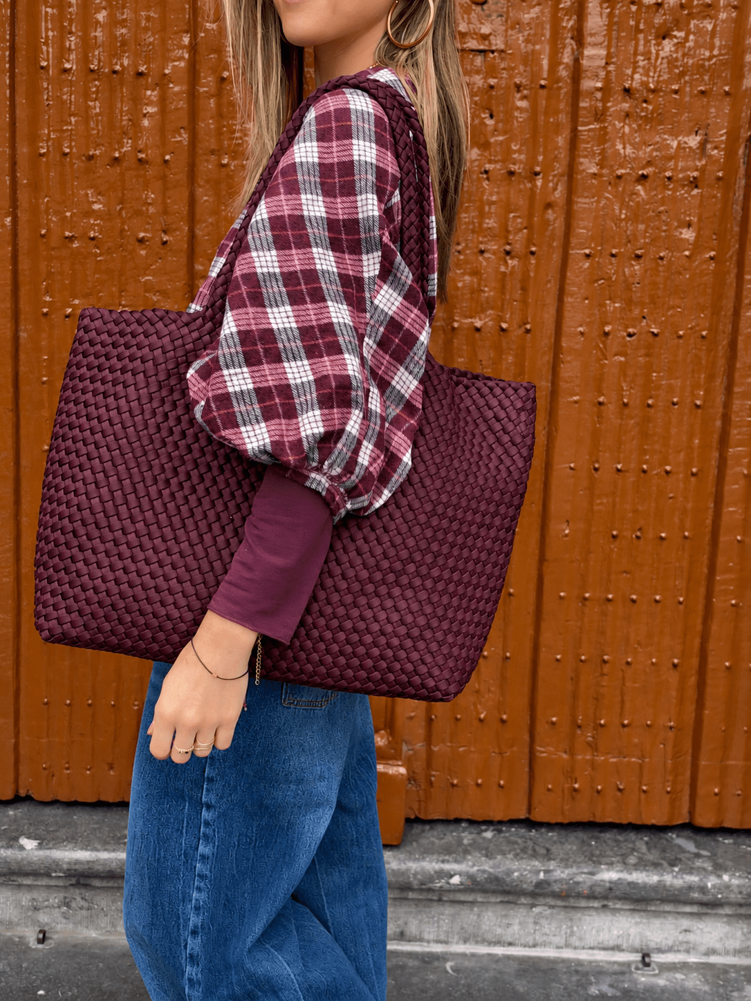 Sien handtas bordeaux - Project 35