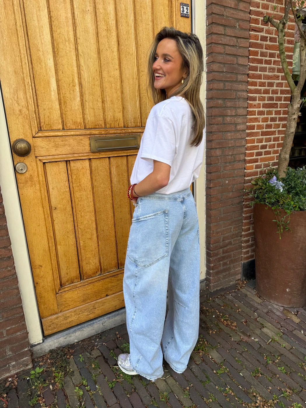 Sky cargo jeans light blue - Project 35