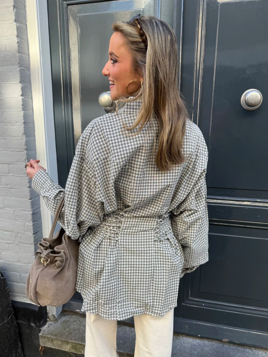 Stevie blouse geruit - Project 35