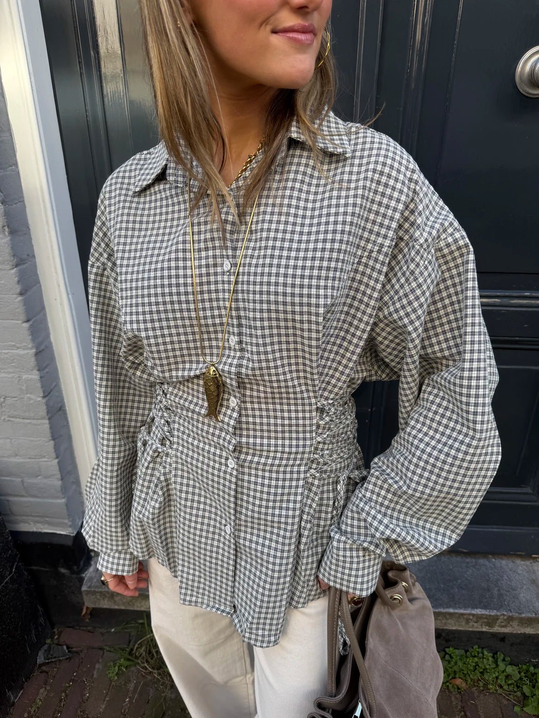 Stevie blouse geruit - Project 35