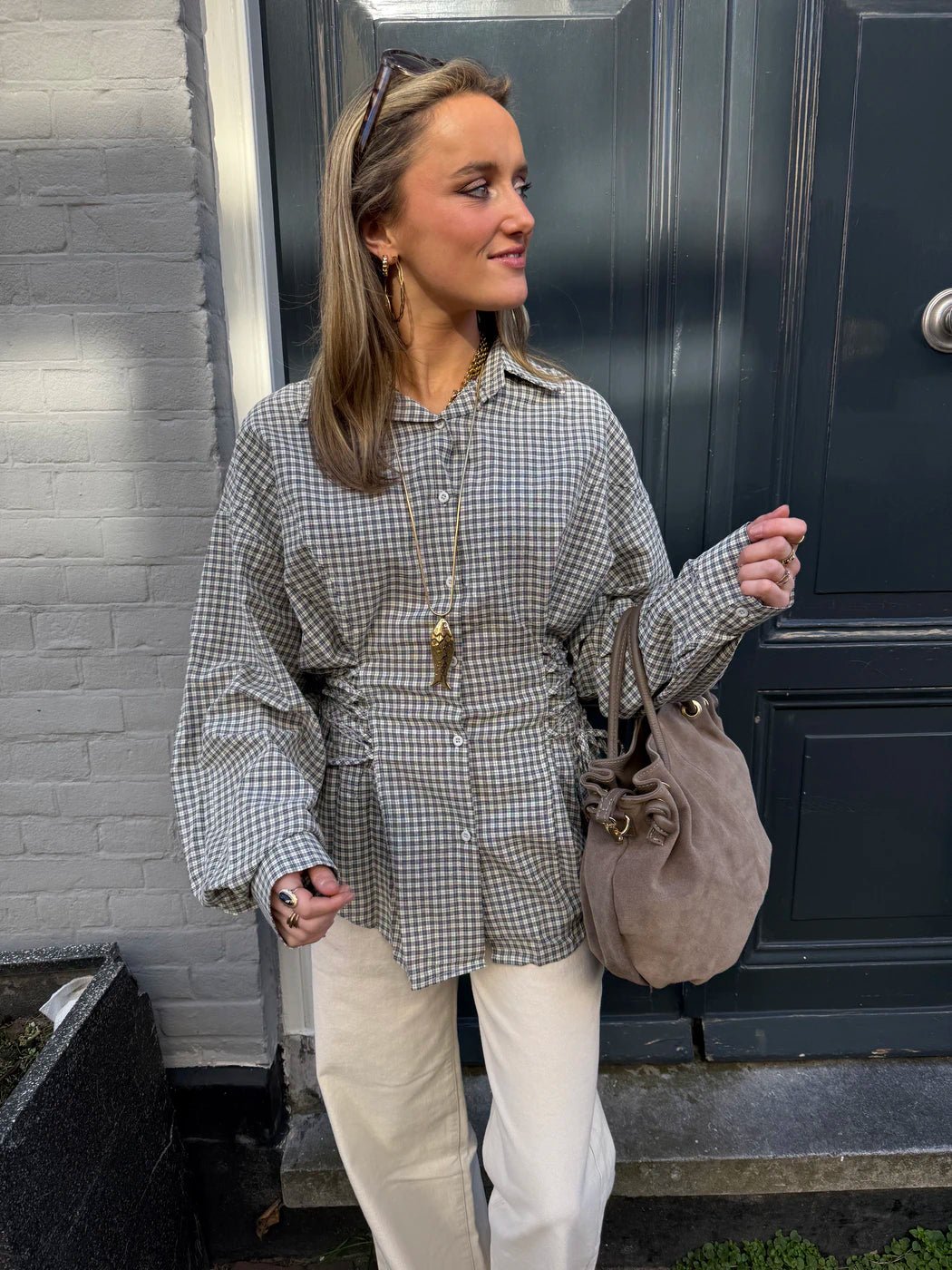 Stevie blouse geruit - Project 35