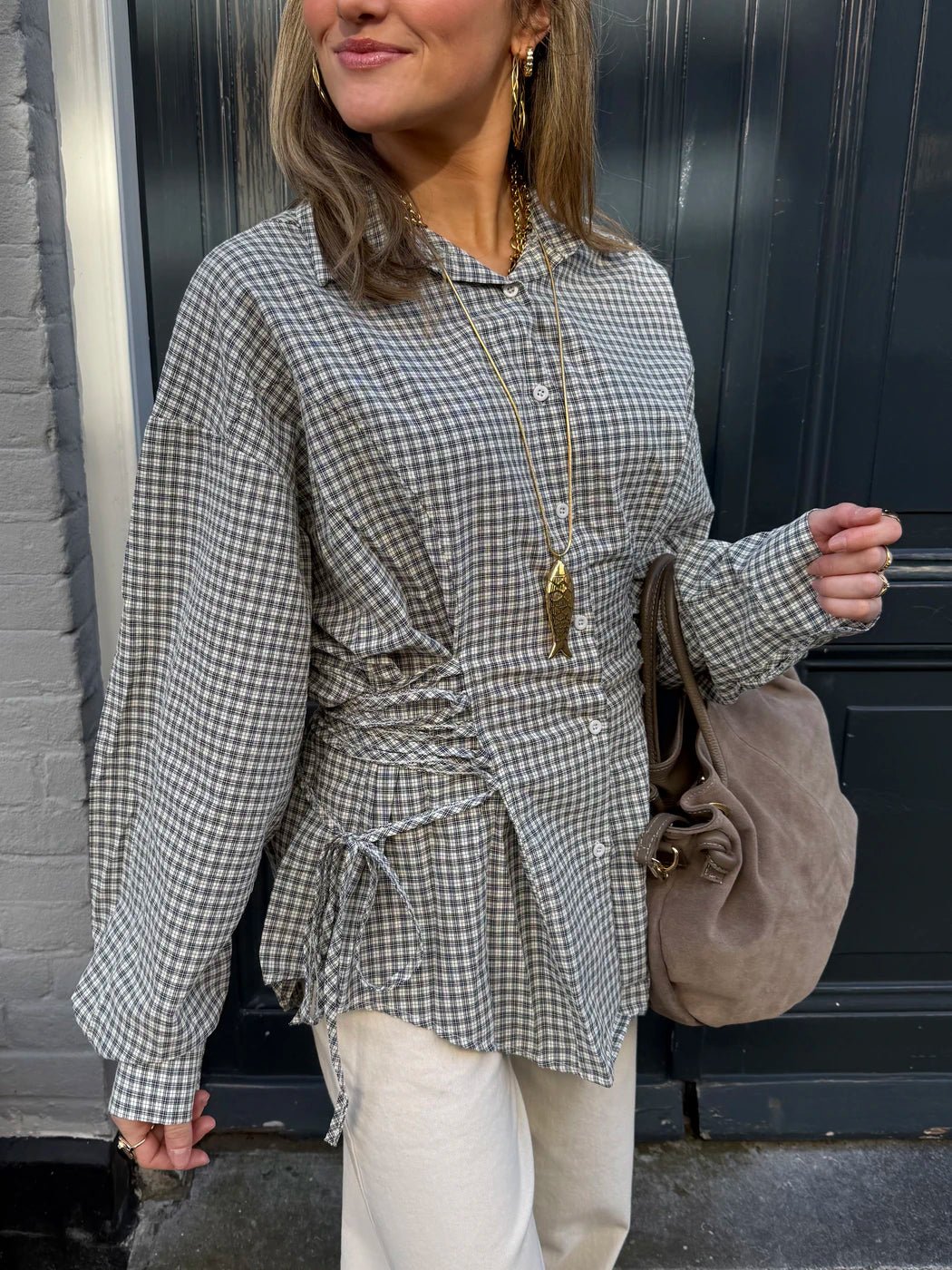 Stevie blouse geruit - Project 35