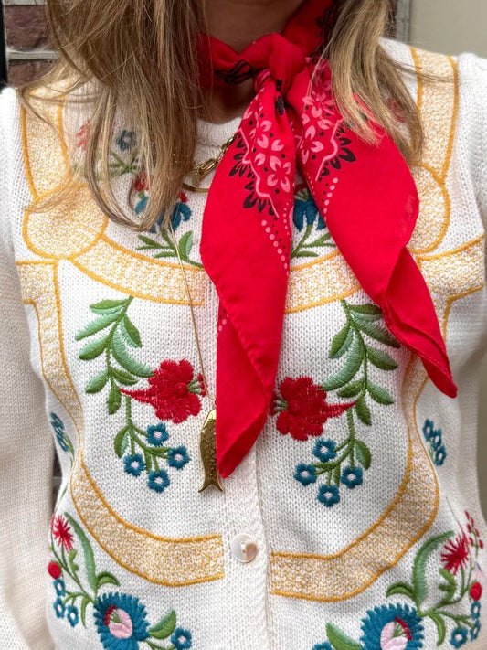 Triangle bandana rood - Project 35