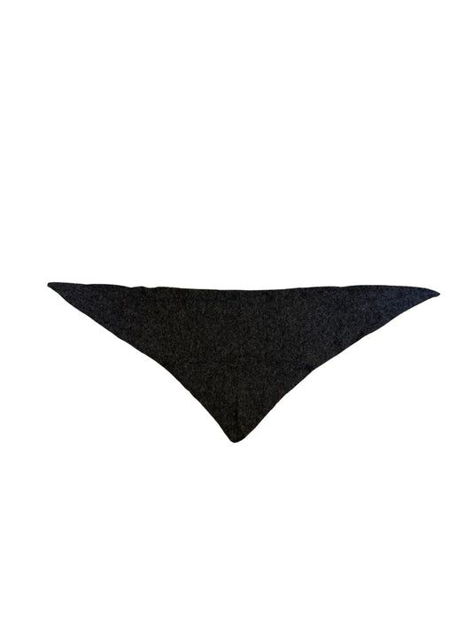 Triangle scarf small dark brown - Project 35