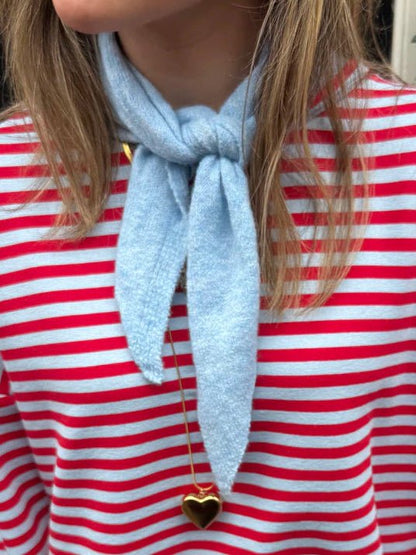 Triangle scarf small light blue - Project 35