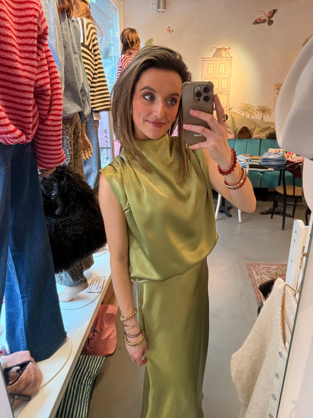 Valerie skirt lime green - Project 35