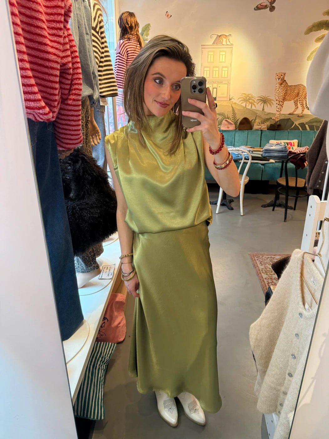 Valerie skirt lime green - Project 35