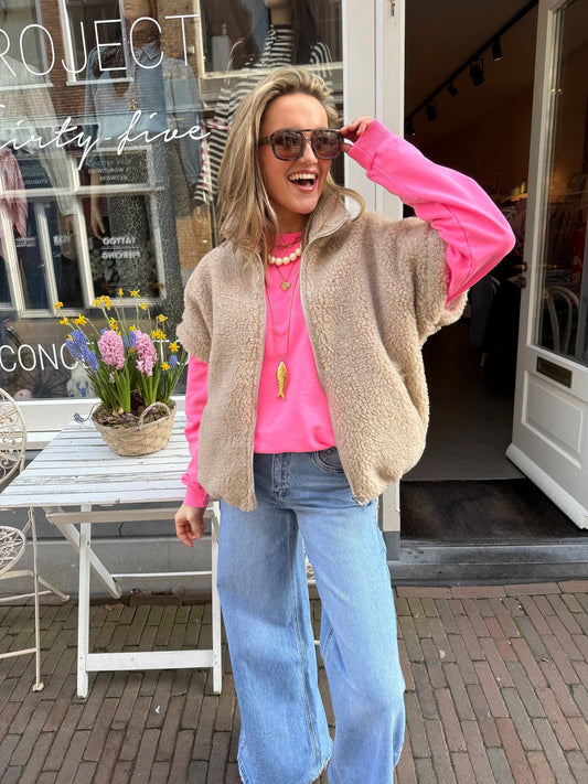 Vicky teddy bodywarmer - Project 35