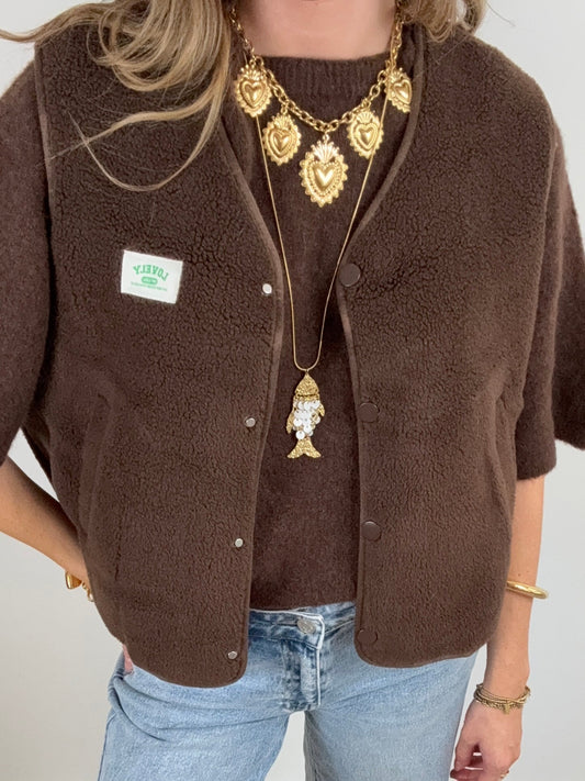 Vis ketting lang goud special - Project 35