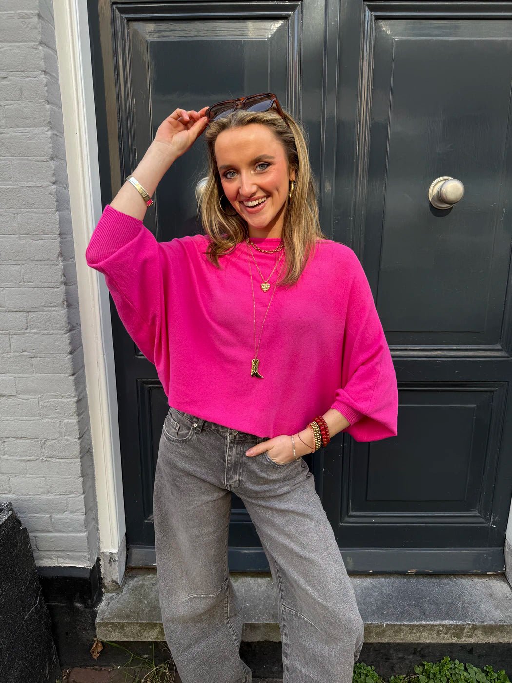 Vleermuis truitje fuchsia - Project 35