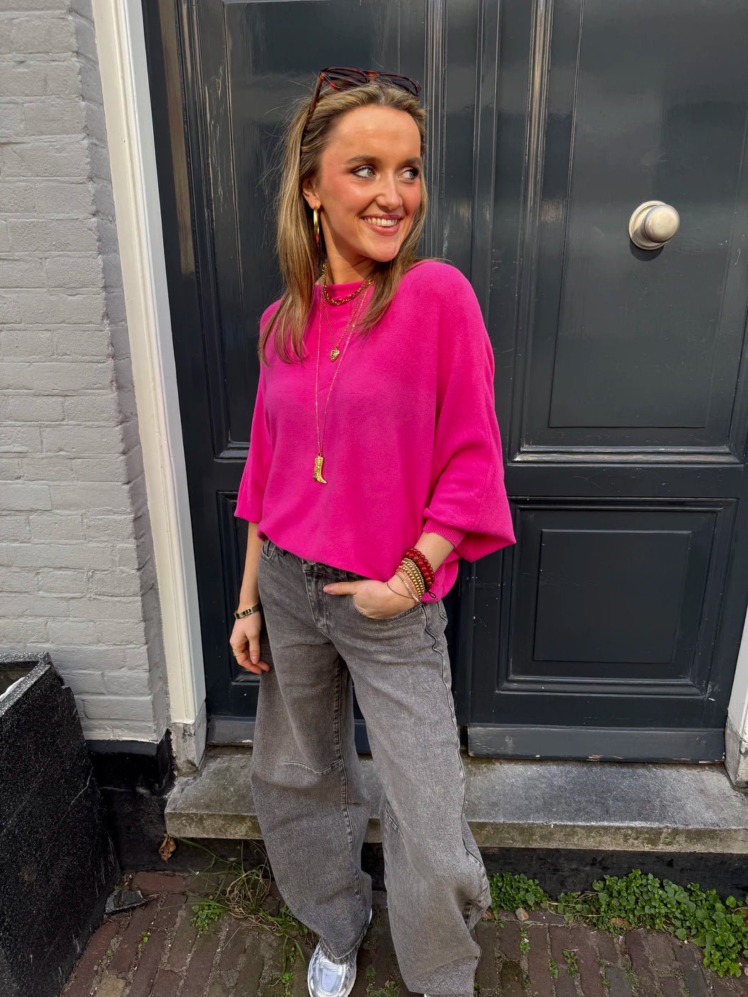 Vleermuis truitje fuchsia - Project 35