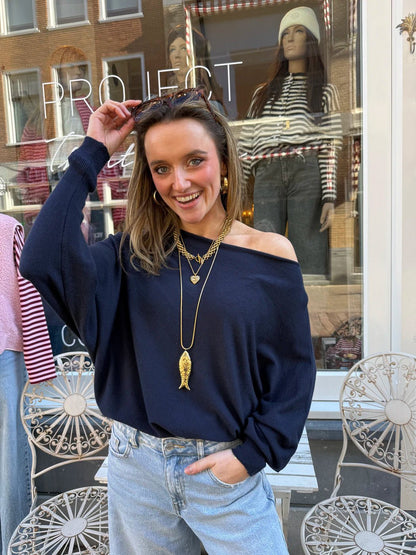 Vleermuis truitje navy - Project 35