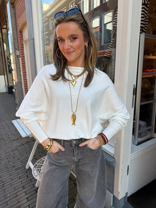 Vleermuis truitje wit - Project 35