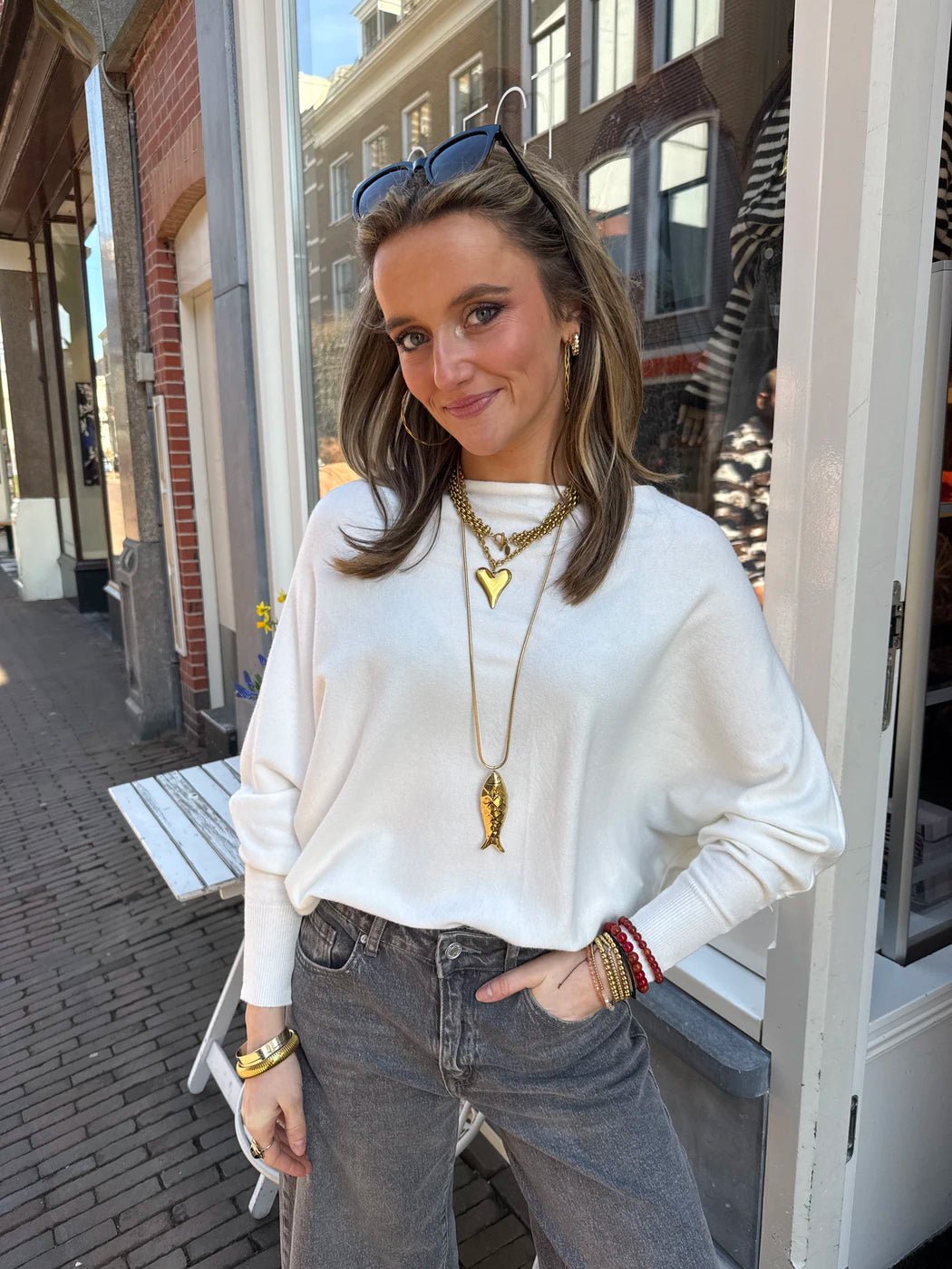 Vleermuis truitje wit - Project 35