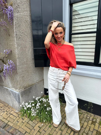 Winnie coral top - Project 35