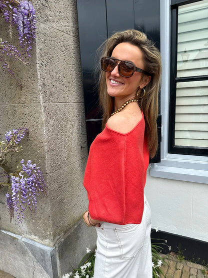 Winnie coral top - Project 35