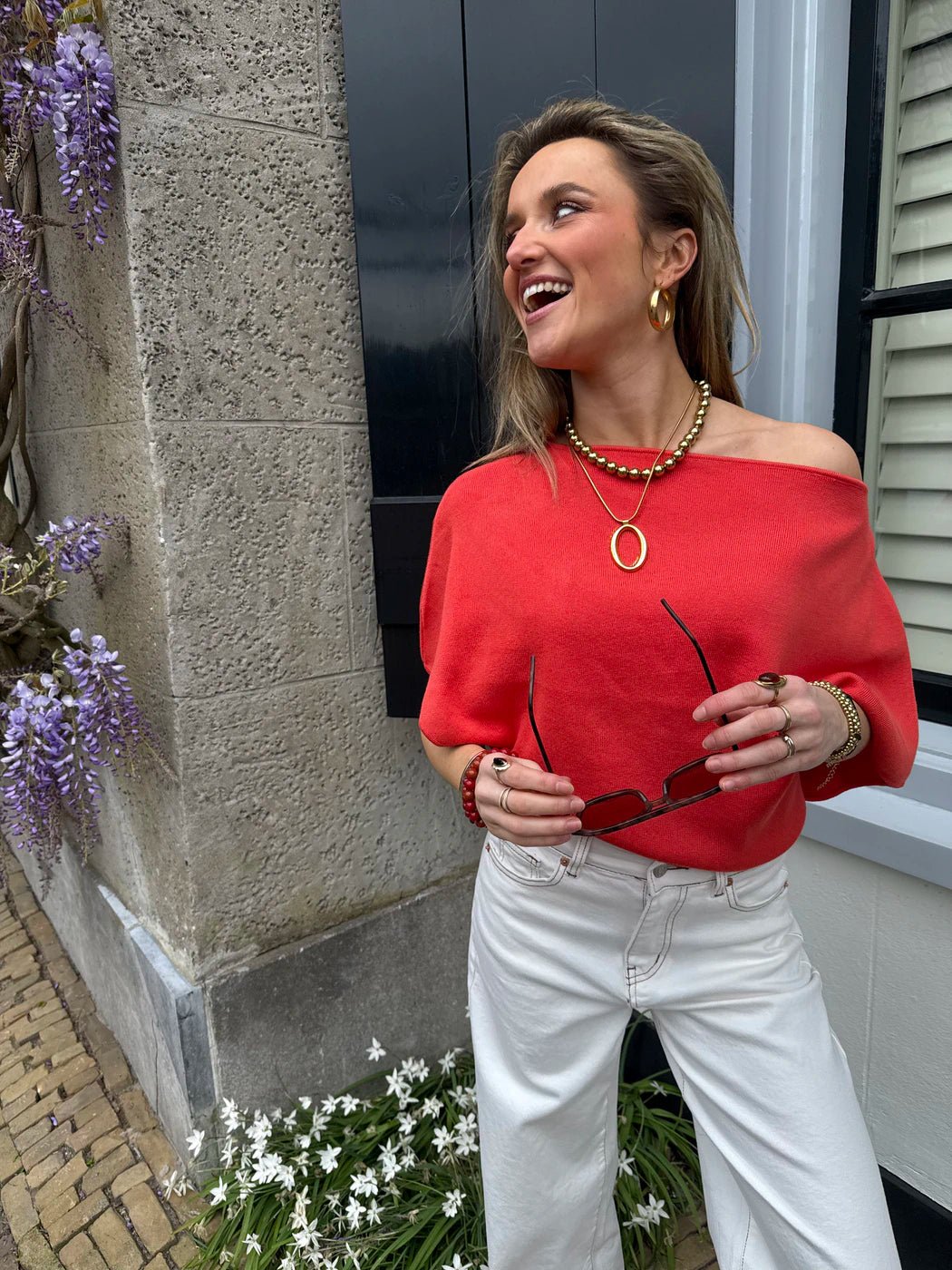 Winnie coral top - Project 35