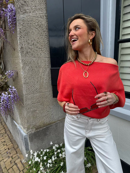 Winnie coral top - Project 35