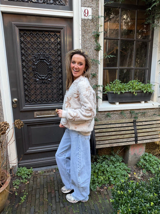 Yara teddy bomber palm ecru - Project 35